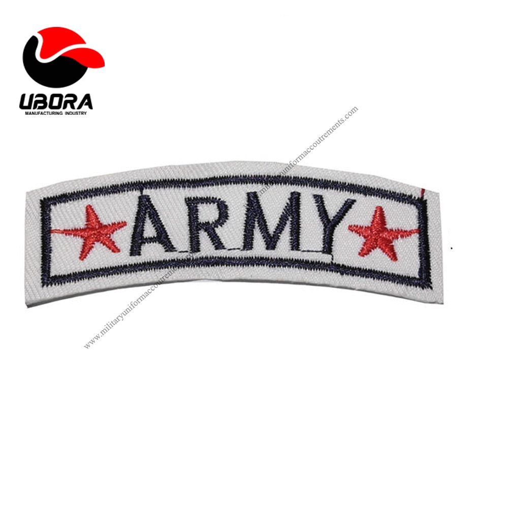 high quality Sew On Embroidered Patch Applique Embroidery Motif transfer good quality chevron